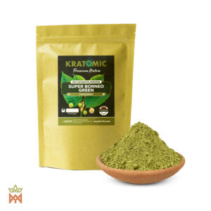 Super Borneo Green Nano Kratom (Mitragyna speciosa) – Pulverisierte Blätter aus Indonesien