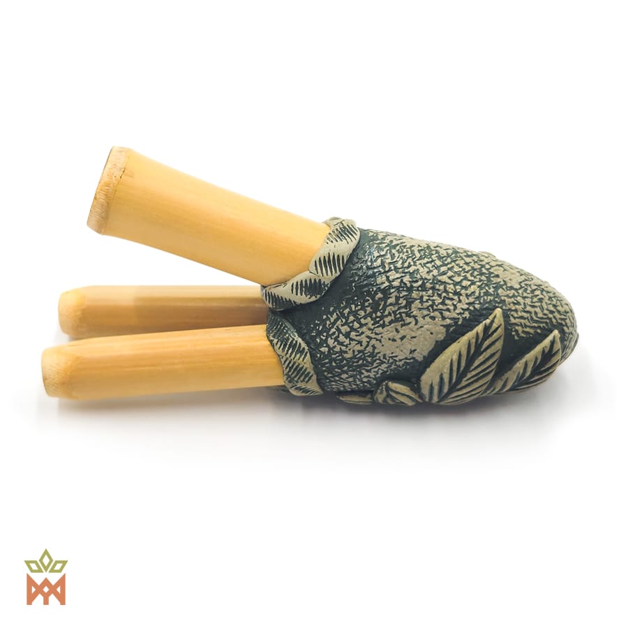 Bamboo Kuripe – Double Barrel_B